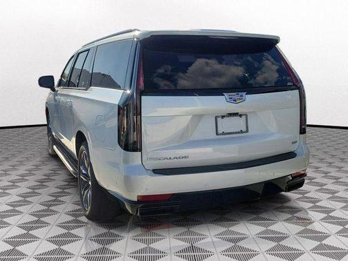 Crystal White Tri-Coat 2023 Cadillac Escalade ESV Sport Platinum