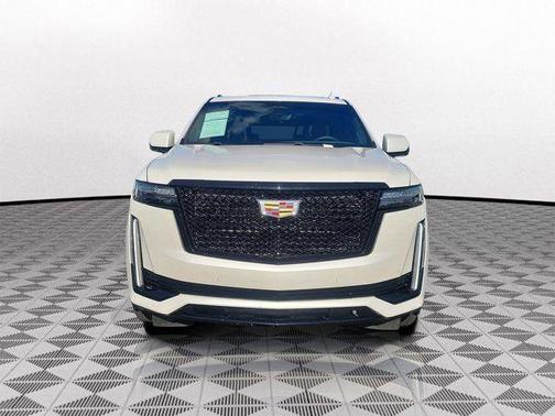 Crystal White Tri-Coat 2023 Cadillac Escalade ESV Sport Platinum