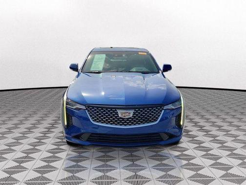 Wave Metallic 2023 Cadillac CT4 Premium Luxury
