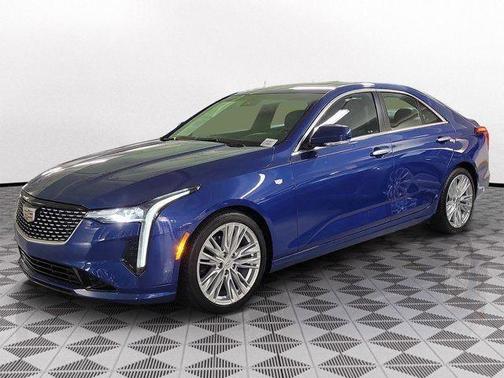 Wave Metallic 2023 Cadillac CT4 Premium Luxury
