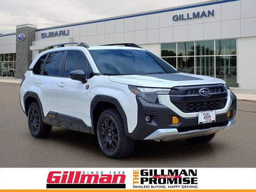 Crystal White Pearl 2026 Subaru Forester Wilderness SUV