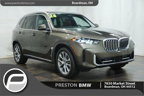 Manhattan Green Metallic 2026 BMW X5 xDrive40i