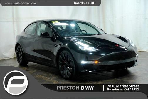 Black 2023 Tesla Model 3 Performance