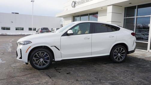 Alpine White 2026 BMW X6 xDrive40i