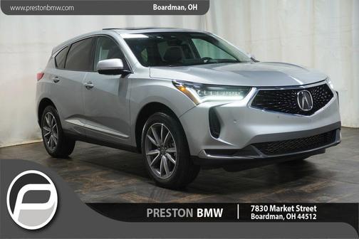 Silver 2023 Acura RDX Technology Package