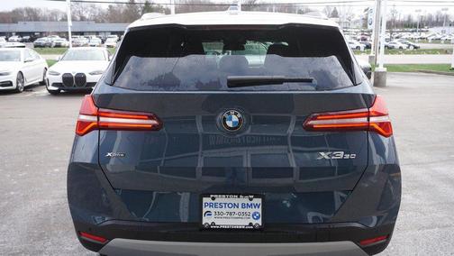 Arctic Race Blue Metallic 2026 BMW X3 30 xDrive
