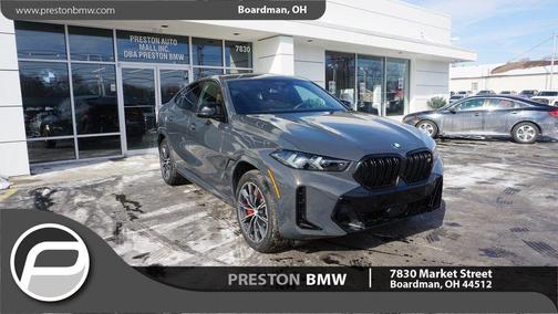 Gray Metallic 2026 BMW X6 M60i