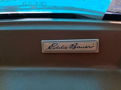 Blue 1989 Ford Bronco Eddie Bauer 2dr 4WD SUV