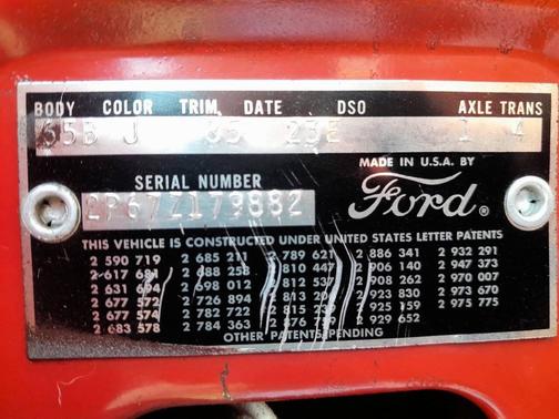 1962 Ford Galaxie 500 XL Base