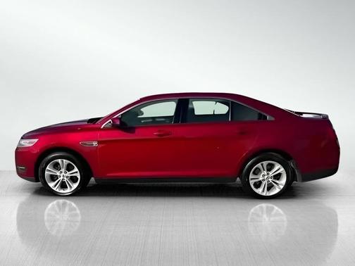 Red 2014 Ford Taurus SEL