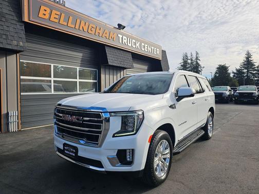 Summit White 2024 GMC Yukon SLT