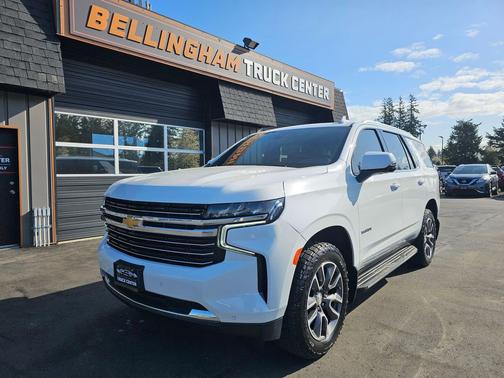 Summit White 2022 Chevrolet Tahoe LT