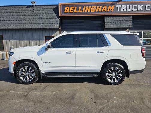 Summit White 2022 Chevrolet Tahoe LT