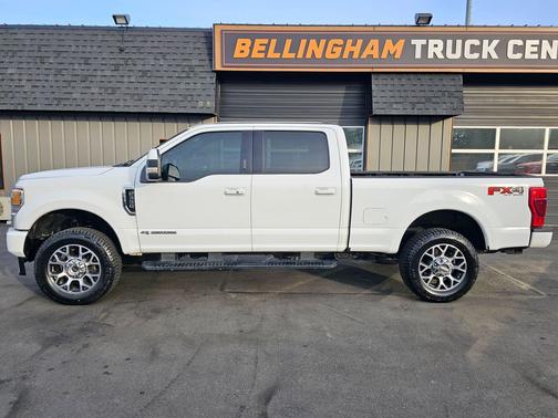 Star White Metallic Tri-Coat 2022 Ford F-350 Lariat