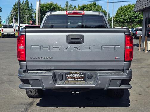 Satin Steel Metallic 2021 Chevrolet Colorado Z71