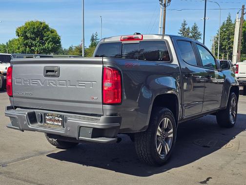 Satin Steel Metallic 2021 Chevrolet Colorado Z71