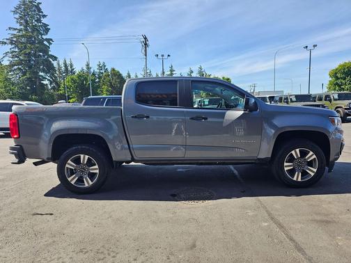 Satin Steel Metallic 2021 Chevrolet Colorado Z71