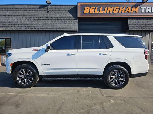 Summit White 2023 Chevrolet Tahoe Z71