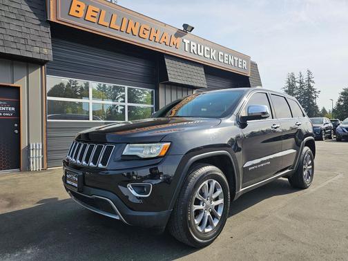Brilliant Black Crystal Pearlcoat 2014 Jeep Grand Cherokee Limited