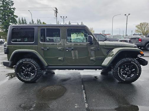Sarge Green Clear Coat 2022 Jeep Wrangler Unlimited Sport