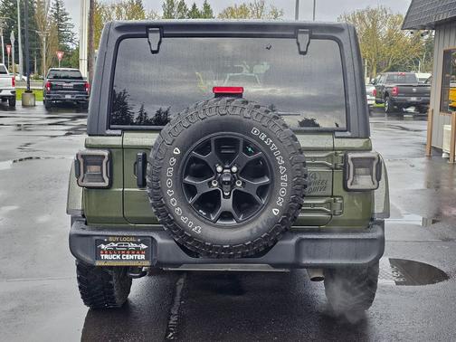 Sarge Green Clear Coat 2022 Jeep Wrangler Unlimited Sport