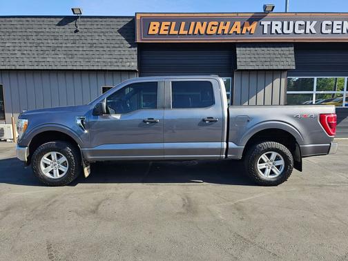 Gray 2021 Ford F-150 XLT