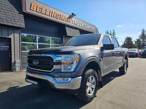 Gray 2021 Ford F-150 XLT