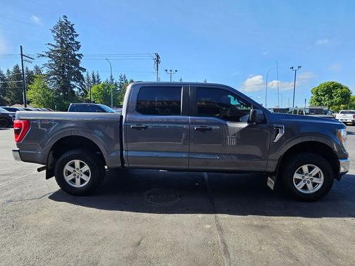Gray 2021 Ford F-150 XLT