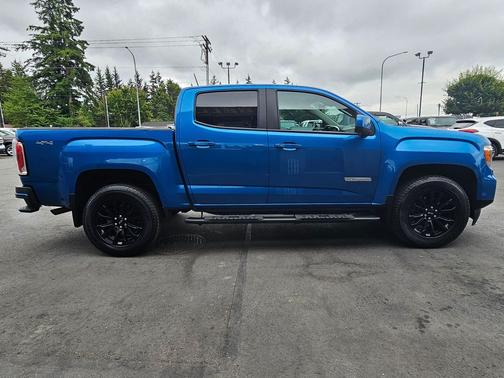 Dynamic Blue Metallic 2021 GMC Canyon Elevation