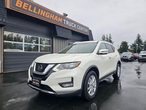 Glacier White 2017 Nissan Rogue SV