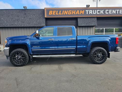 Cobalt Blue Metallic 2015 GMC Sierra 3500 SLT