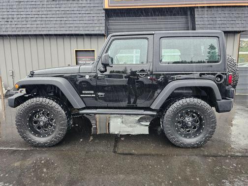 Black Clear Coat 2012 Jeep Wrangler Sport
