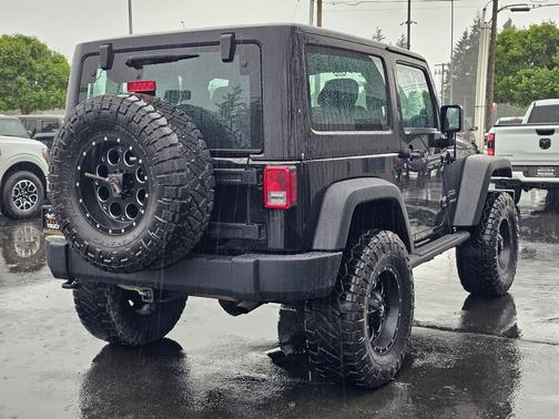 Black Clear Coat 2012 Jeep Wrangler Sport