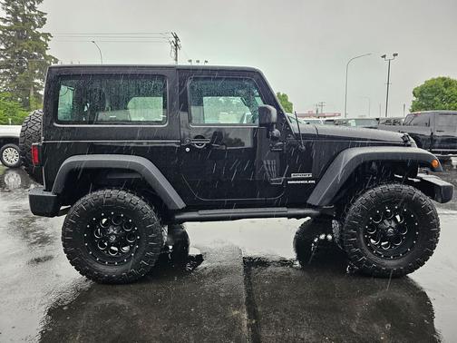 Black Clear Coat 2012 Jeep Wrangler Sport