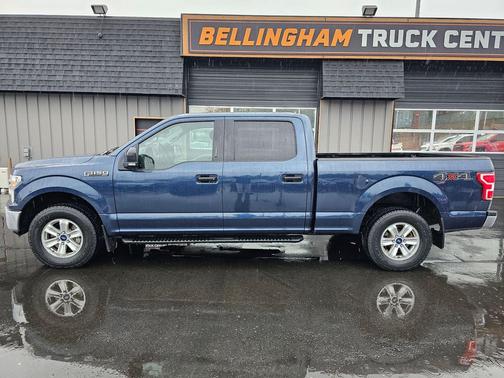 Blue Jeans/Magnetic 2018 Ford F-150 XLT
