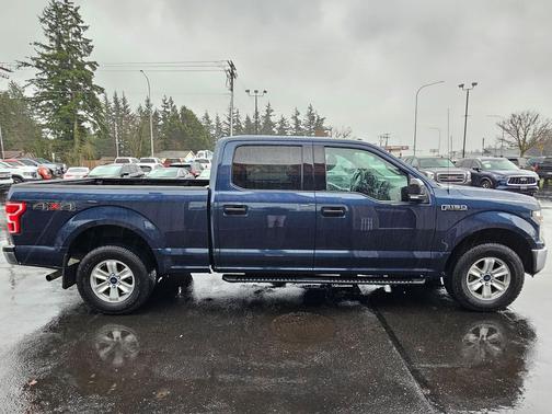 Blue Jeans/Magnetic 2018 Ford F-150 XLT
