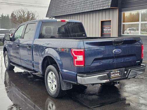 Blue Jeans/Magnetic 2018 Ford F-150 XLT