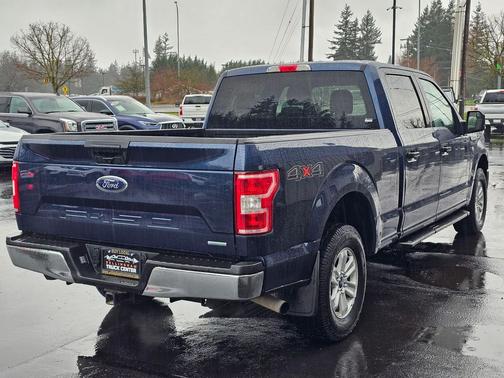 Blue Jeans/Magnetic 2018 Ford F-150 XLT