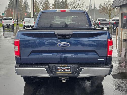 Blue Jeans/Magnetic 2018 Ford F-150 XLT