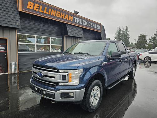Blue Jeans/Magnetic 2018 Ford F-150 XLT