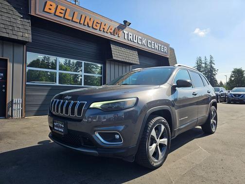 Diamond Black Crystal Pearl Coat 2019 Jeep Cherokee Limited
