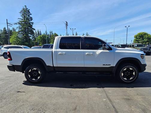 Bright White Clear Coat 2021 RAM 1500 Rebel