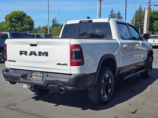 Bright White Clear Coat 2021 RAM 1500 Rebel