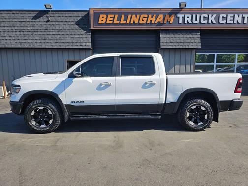 Bright White Clear Coat 2021 RAM 1500 Rebel