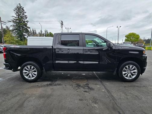 Black 2020 Chevrolet Silverado 1500 Custom