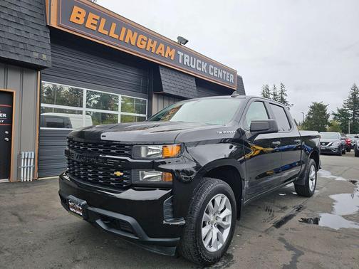 Black 2020 Chevrolet Silverado 1500 Custom
