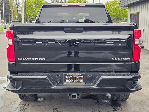 Black 2020 Chevrolet Silverado 1500 Custom