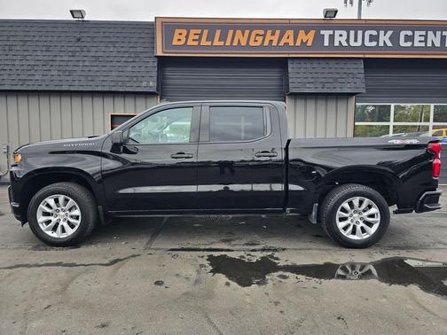 Black 2020 Chevrolet Silverado 1500 Custom