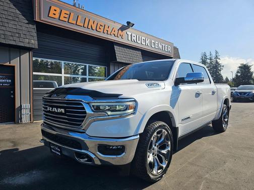 Bright White Clear Coat 2022 RAM 1500 Longhorn