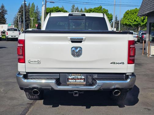 Bright White Clear Coat 2022 RAM 1500 Longhorn